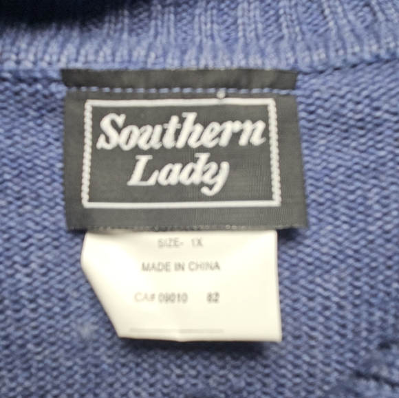Southern Lady Christmas Angels Sweater Vest - Picture 8 of 9